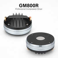 Haut-parleur à compression à diaphragme en titane haute fréquence de 2,95 pouces, goulot de 1,4 pouce, 8 ohms, 100 W, aimant néodyme