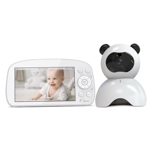 Babyphone BM5501 PTZ Vision à 360 degrés Vision nocturne infrarouge Image Ultra HD Écran 5,5 pouces Multi-langues Alarme <span class=keywords><strong>sonore</strong></span> - Product Image 2