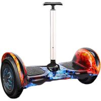 Trottinette Électrique Auto-Équilibrée XFY 10 Pouces à Châssis en Acier, Moteur Brushless, Freinage Électrique, Deux Roues, Capteur de Mouvement, pour Enfants et Adultes