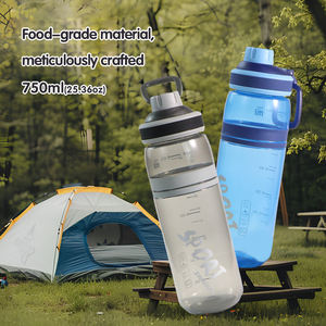 Bouteille <span class=keywords><strong>de</strong></span> sport et <span class=keywords><strong>de</strong></span> loisirs portable 750 ml pour adultes et étudiants, avec impression haute fidélité des couleurs, pour boisson directe, idéale pour l'extérieur - Product Image 4