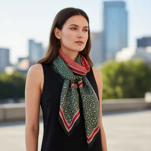 Pañuelo triangular multifuncional de 60x135cm con estampado para uso en la moda - Product Image 3