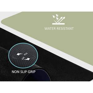 Tapete de Yoga Extra Largo Ecológico de Caucho Natural y PU de 5 mm de Grosor, Antideslizante e Impermeable con Toalla de Fitness para Entrenamiento en Casa y Yoga - Product Image 6