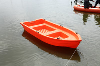 Nouveau bateau de pêche solide en PE de 4 m pour 8 personnes, en polyéthylène LLDPE, certifié CE, avec ensemble moteur inclus, à vendre