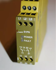 Caja de seguridad eléctrica inteligente original, nueva, en miniatura, con carcasa moldeada al vacío, para control de secuencia de fase/falla de fase P - Product Image 1