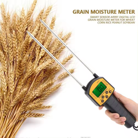 Medidor de Humedad para Granos, Higrómetro para Medir la Humedad del Maíz, Trigo, Arroz, Frijoles, Cacahuetes