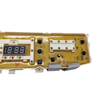 Lavadora Eléctrica de Carga Superior Totalmente Automática, 10 Botones, Placa de Circuito PCB de 6 + 7 Pines, Panel de Control DC92-00215f Samsung