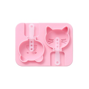 Moule à bâtonnets de fromage en forme d'animaux de dessin animé, en silicone réutilisable sans BPA, pour la fabrication de glaces et de sucettes glacées DIY, démoulage facile, multifonction, fait maison - Product Image 6