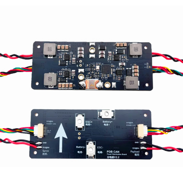 PDB CAN Distribution Board DroneCAN Flight Control Board for Makeflyeasy Fighter Mini Kit UAV Fixed Wing Drones