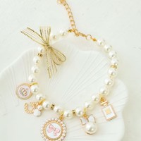 Vente en Gros de Bijoux Solide Moderne Élégant Luxe Personnalisé Mode Chat Collier ABS Matériel Pet Bijoux Collier Accessoires