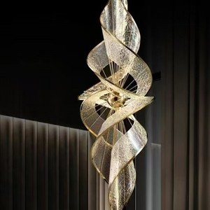 Modern Minimalist Pendant <b>Light</b> Oval <b>LED</b> Chandelier Multi Head Home Lighting Fixture D300 H915 D400 915 D500 1600 D810 1950 - Product Image 4