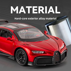 Modelo de Coche Deportivo Bugatti <span class=keywords><strong>Chiron</strong></span> de Aleación a Escala 1:32, Juguete de Simulación, Unisex, 14 Años, Venta al por Mayor, Envío Directo - Product Image 4