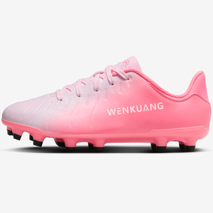 Nuova vendita all'ingrosso di scarpe da calcio per allenamento atletico da uomo Logo personalizzato Sport professionale scarpe da calcio <span class=keywords><strong>in</strong></span> <span class=keywords><strong>pelle</strong></span> - Product Image 3