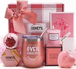 Coffret cadeau pour la Saint-Valentin Gobelet en acier inoxydable pour soins personnels Luxe Spa Promotionnel Get Well Soon Coffret cadeau pour femme - Product Image 4
