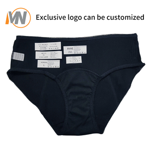Culottes menstruelles personnalisées avec logo, 4 couches de dentelle, anti-fuites, lavables, pour l'<span class=keywords><strong>incontinence</strong></span>, grandes tailles - Product Image 6