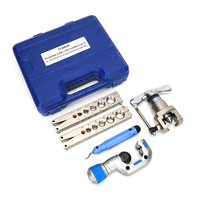GOODKING Lot de 5 outils d'évasement excentriques de haute qualité et kit de coupe-tube à 45 degrés, outils automobiles, vente directe d'usine TOP 53726