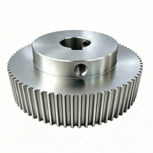 <span class=keywords><strong>Poulie</strong></span> de distribution en aluminium sur mesure 72T HTD3M 15mm, roue synchrone avec gorge à clavette <span class=keywords><strong>et</strong></span> trou pour vis de réglage pour transmission d'équipements d'automatisation - Product Image 3