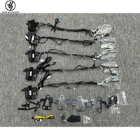 Kit de porte à fermeture assistée électrique en fibre de carbone sèche brillante tissée sergé, pour mise en place/après-vente, Mercedes-Benz Classe G