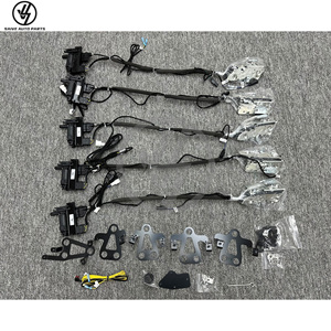 <b>Electric</b> Suction Door <b>Kit</b> Glossy Twill Weave Dry Carbon Fiber Soft Close Retrofit/Upgrade for G Wagon W464 AMG G500 G63 - Product Image 5