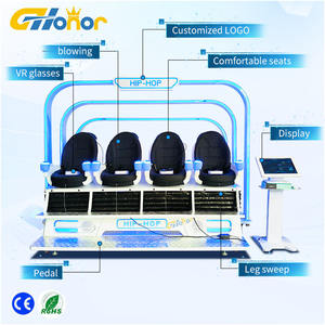 Máquina <span class=keywords><strong>de</strong></span> Juegos <span class=keywords><strong>de</strong></span> Realidad Virtual para Parque <span class=keywords><strong>de</strong></span> Atracciones, Máquina <span class=keywords><strong>de</strong></span> Simulación Virtual para 4 Personas en Oferta - Product Image 5