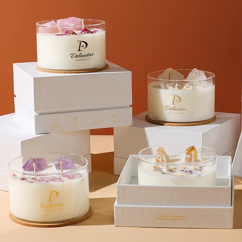 Wholesale Relaxing Luxury Crystal Aromatherapy Scented