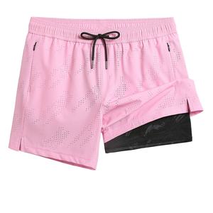 Short de plage d'été avec logo personnalisé Short de bain grande taille Maillot de bain en polyester à vocation Maillot de bain pour enfants Maillot de bain pour hommes - Product Image 5