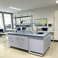 Meubles de laboratoire médical au design moderne, tables de laboratoire chimique, postes de travail, bancs de travail pour les écoles, les hôpitaux