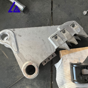 Pulvérisateur à béton homologué CE avec lames et dents remplaçables pour les travaux de démolition de fondations de bâtiments - Product Image 5