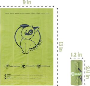 Manufacturer Custom Logo Biodegradable Pet Waste <b>Bag</b> Recycle Dog Poop <b>Bag</b> - Product Image 3