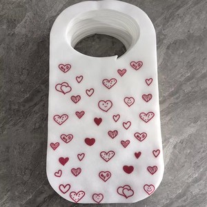 Delantal desechable de polipropileno no tejido, impermeable y resistente al aceite, para restaurante coreano de barbacoa y hot pot, con logo personalizado para el mercado coreano. - Product Image 3