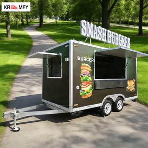 Camiones de Comida Móviles con Calefacción, Remolque Multifuncional de Aluminio y Fibra de Vidrio para Venta de Hot Dogs y Comida Rápida con Papas Fritas - Product Image 6
