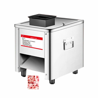 Conception populaire 110V60HZ 220V50HZ Cuisine Viande Fraîche Bacon Trancheuse Machine Poitrine De Poulet Tranchage Coupe Algues Cutter