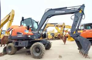 รถขุดล้อยาง Doosan DX60w มือสองจากเกาหลี รถขุดล้อยาง Doosan DX60 นำเข้าพร้อมบรรจุภัณฑ์เดิม - Product Image 2