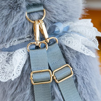 Sac à dos en peluche chat Ragdoll personnalisable, adorable sac à dos en peluche chaton, sac à dos doux pour enfants, cadeau d'anniversaire