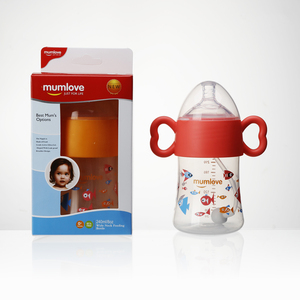 Mumlove-botella <span class=keywords><strong>de</strong></span> alimentación automática <span class=keywords><strong>de</strong></span> cuello ancho PP, nuevo diseño, <span class=keywords><strong>240</strong></span> <span class=keywords><strong>ml</strong></span> - Product Image 3