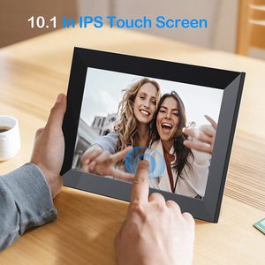 10.1 Inch Wifi Digital Picture <b>Frame</b> <b>Large</b> Stock Metal Frameo App Gift Video <b>Frame</b> AVI Format Share <b>Photos</b> - Product Image 3