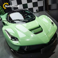 1.52x18m autocollants de haute qualité sans bulles d'air, film de protection de peinture ppf en vinyle coloré Super brillant pour voiture