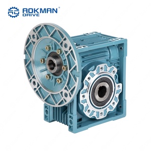 Reductor de velocidad de tornillo sin fin de precisión Aokman para RV, relación 30:1, diseño sin vibraciones, ruido optimizado, montaje por pie o brida para automatización - Product Image 5