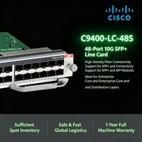 Module de carte de ligne SFP Cisco C9400-LC-48S Catalyst 9400 à 48 ports, neuf et scellé, de marque originale