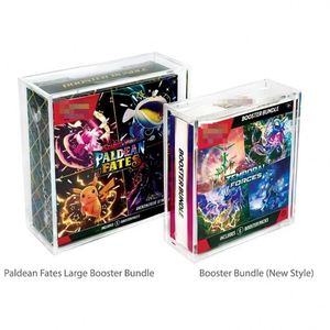 Vitrina acrílica portátil moderna FX para Pokémon Paldea Fates, paquete grande de sobres, tamaño y grosor personalizables, fácil de usar. - Product Image 4