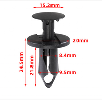 Clips universels de pare-chocs de porte de voiture en plastique attaches pour pare-chocs pour GM 21030249 pour Ford 1039463 N807389S