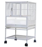 Grande Cage pour perroquet avec support, roulettes, étagère de rangement, 3 couches, pour perruches, cananes, oiseaux, volière, haute qualité