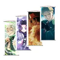 100 Styles Anime Print Scroll Poster Dämonen töter Einteiliger Anime Spion x Familie Anime Wandro lle Poster Custom