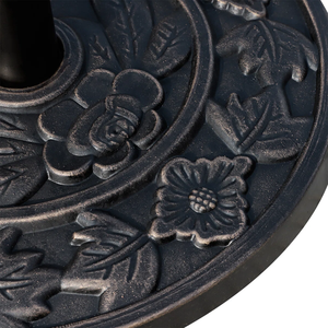 Moderno <span class=keywords><strong>Portaombrelli</strong></span> Decorativo da Esterno in Resina Bronzata con Base da 40cm, Impermeabile, per Arredamento da Giardino - Product Image 6