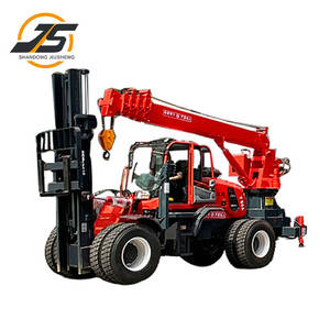 Kleiner hydraulischer Hub handhabung-und Stapel wagen für Baustellen baustoffe Neuer Zustand - Product Image 5