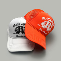 Casquette rétro de luxe à 5 panneaux brodés, effet vieilli, pour sports d'été en extérieur, personnalisable avec logo