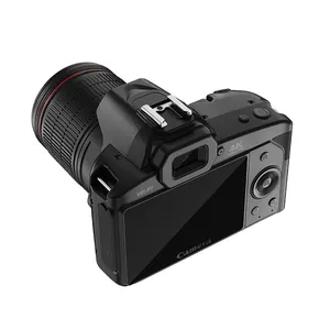 4k双摄像头夜视6400万像素高清WIFI数码相机，带光镜头麦克风支架双摄像头