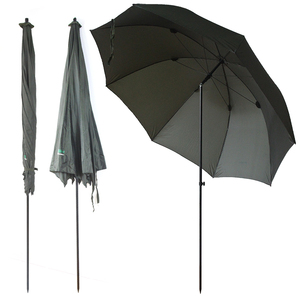 Abri de pêche à la carpe Selco, nouveau, OEM, imperméable, vert, parapluie, 2,5 m, hauteur réglable, revêtement PA 190T, tente pour 3-4 pêcheurs - Product Image 1
