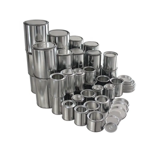 Hộp Sơn Với Nắp Đòn Bẩy Hộp Thiếc Tròn Kim Loại Đóng Gói Keo Và Lớp Phủ - Product Image 2