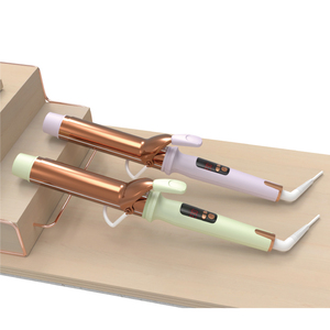 Plancha de Pelo Eléctrica Profesional de 450 Grados, <span class=keywords><strong>Rizador</strong></span> de Pelo de Barril Grande de Titanio y Aluminio - Product Image 3