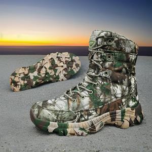 <span class=keywords><strong>Botas</strong></span> Tácticas de Combate para Hombre, Venta Directa de Fábrica, <span class=keywords><strong>Botas</strong></span> de Senderismo y Trekking, Camuflaje, Punta Redonda, Tela Oxford, Caña Alta - Product Image 3